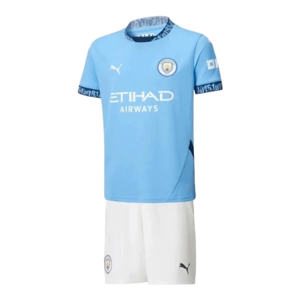 Kit Infantil Manchester City I 24/25 Puma